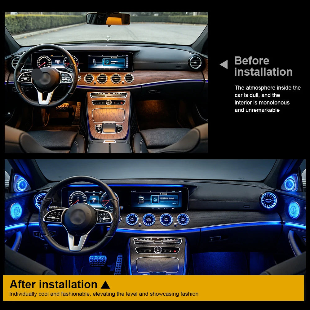 For Mercedes Benz C238 W238 E-Class Coupe Ambient Colors Air