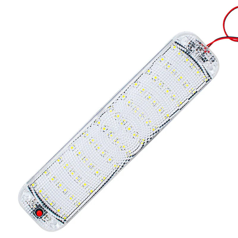 2PCS 72LED 12v-80v Interior Dome Roof Ceiling Reading Lighting