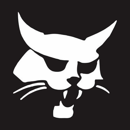 Bobcat Head Silhouette Sticker Waterproof Sunscreen Vinyl Decal