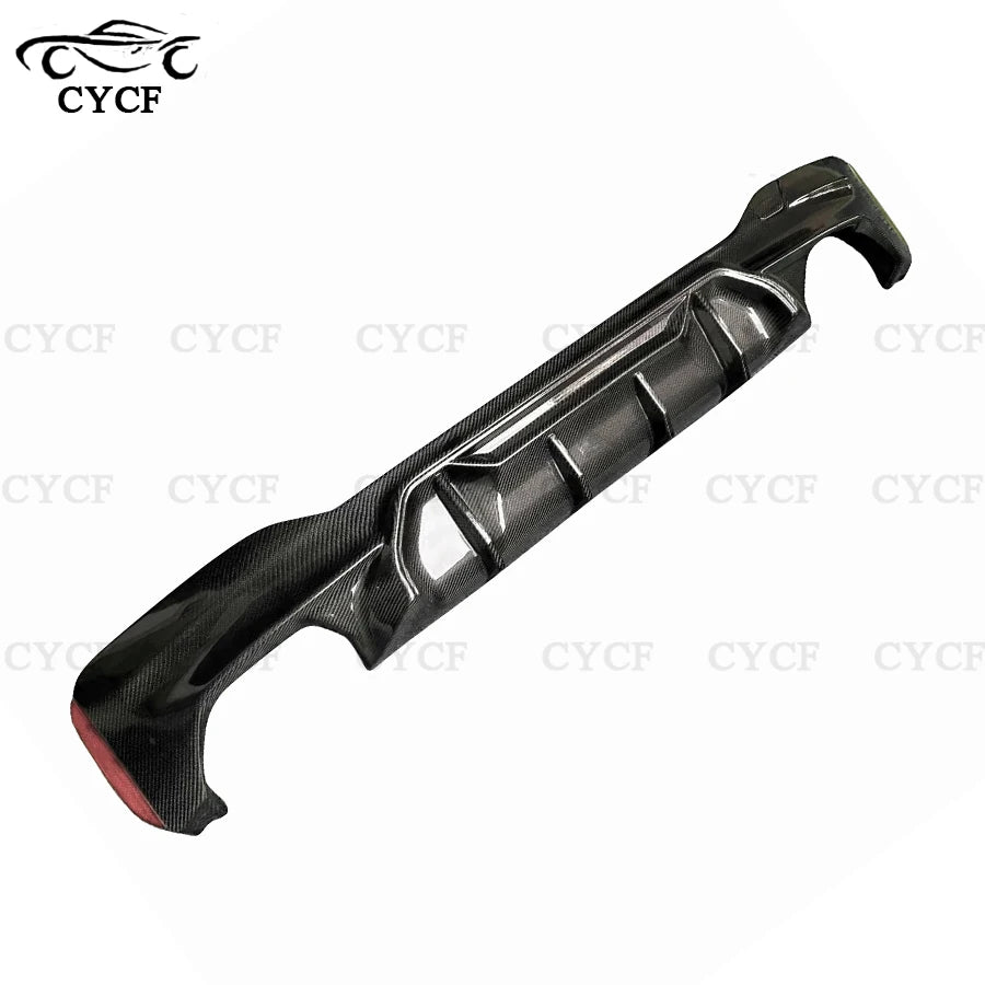 For BMW 5 Series M5 F90 G30 G38 Carbon Fiber Rear Bumper Lip