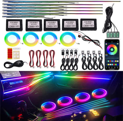 Ambient In RGB Colors Symphony Interior Acrylic Guide Fiber