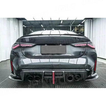 For BMW 4 Series G82 G83 M4 2021 Dry Carbon Fiber Rear Bumper