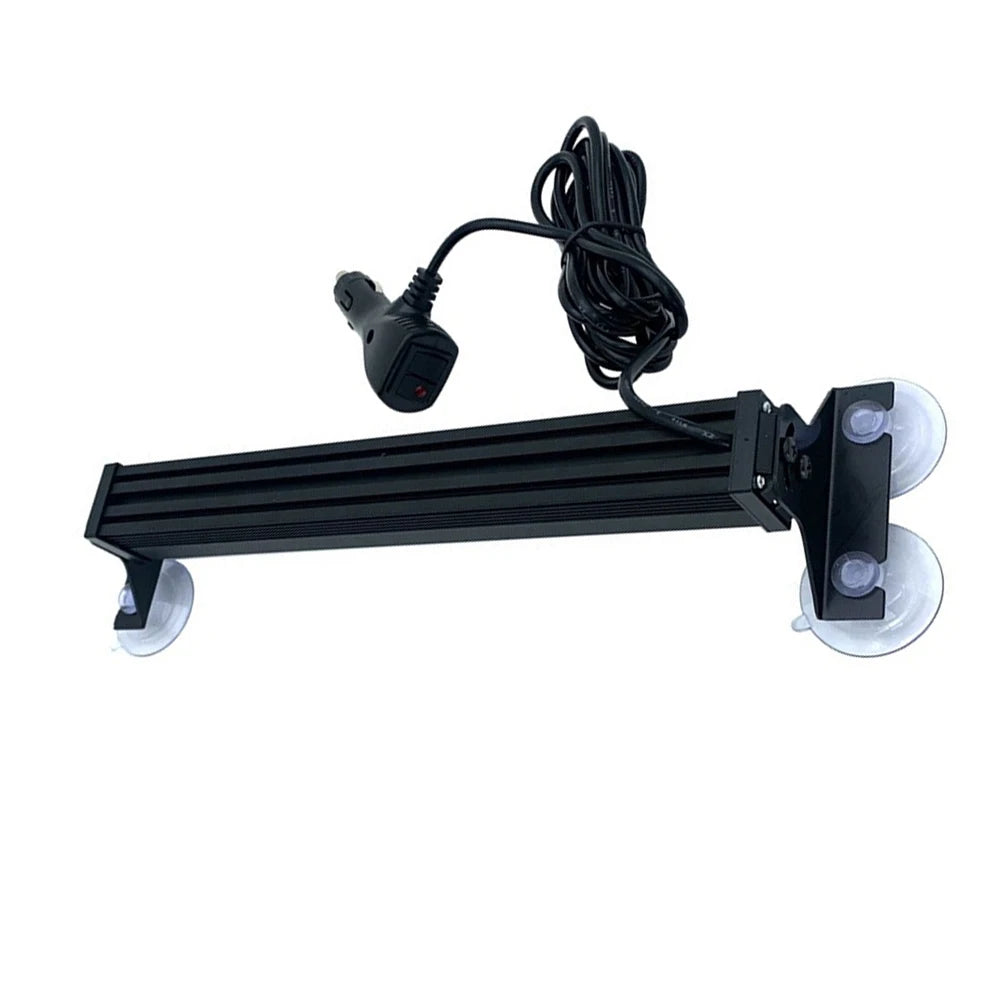 1PC 12v-24v 40LED Windshield Suction Cup Flashing Power Cord