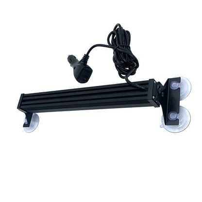 1PC 12v-24v 40LED Windshield Suction Cup Flashing Power Cord