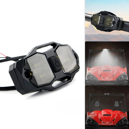 For Utv Polaris Rzr Can-Am ATV Roll Bar Mount Dome Rock Switch