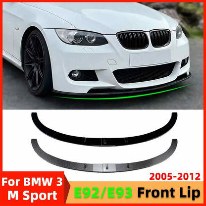 For BMW 3 Series E92 E93 Front Protector Bumper Lip M Sport