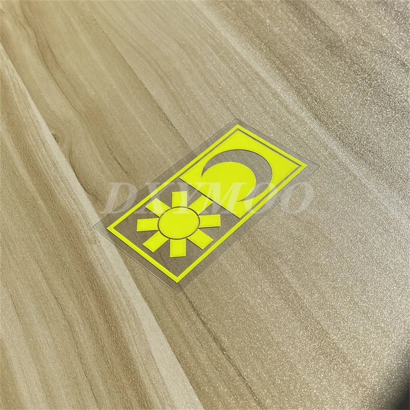 For World Racing Sponsor Moon Sun 1PCS Sticker Vinyl Modified