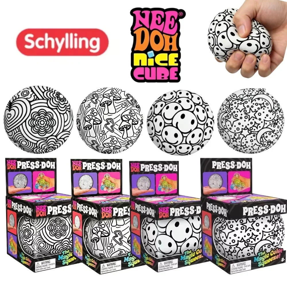 100 Pieces Needoh Squishy Figures Blind Box Surprise Toys