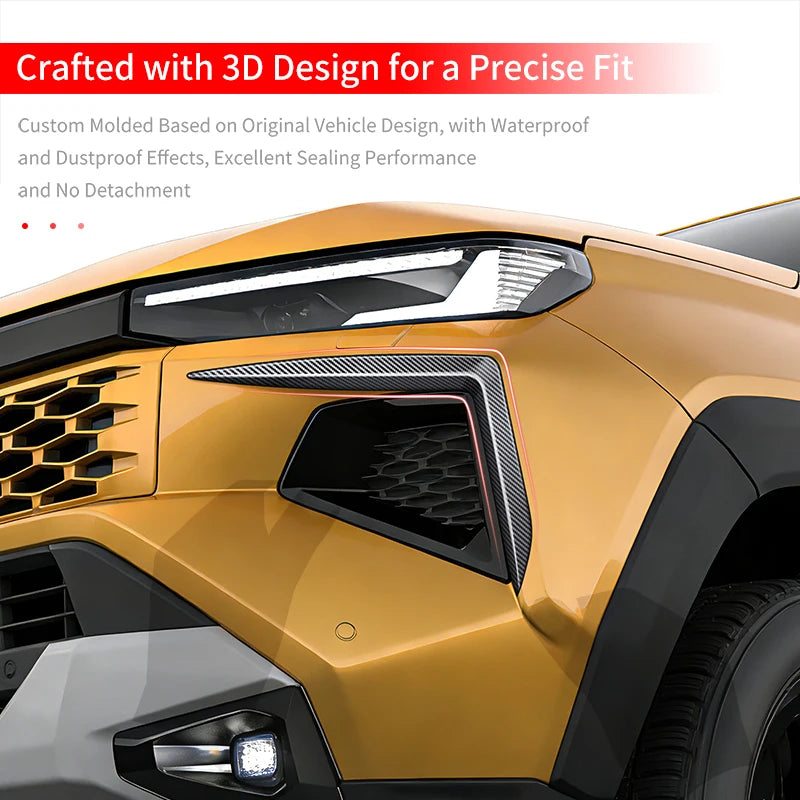 For 2026 Toyota Hilux Hilux Pickup Truck Front Fog Upper Trim
