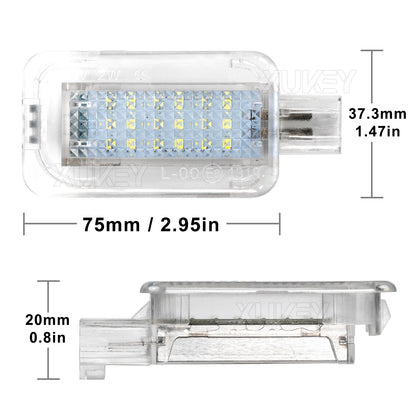 For Honda Civic Accord Fit Insight E4 6000K Cool White 18SMD