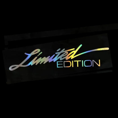 Creative Stickers Limited Edition English Sticker Fashion Body