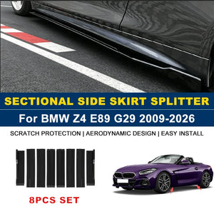 For BMW Z4 E89 G29 2009-2026 2M Sectional Side Skirt Extension