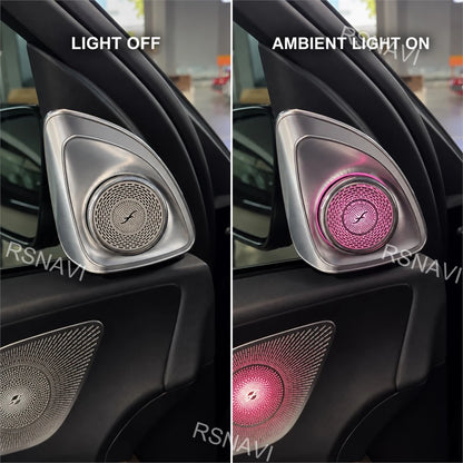 4D Rotating Tweeter Speakers Ambient Lighting Compatible