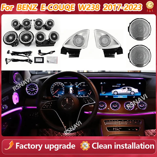 For Mercedes Benz E-Coupe W238 2017-2023 Colors Ambient 3D