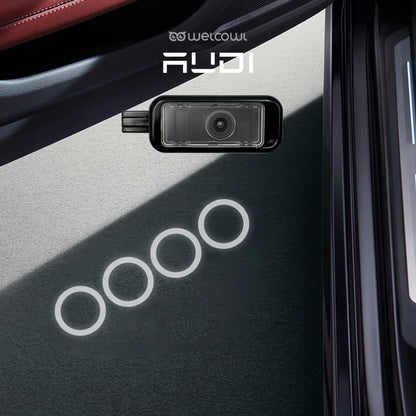 For Audi A3 A4 A5 Q3 2PCS Welcome Door Q2 Q5 Q7 Q8 A6 A7