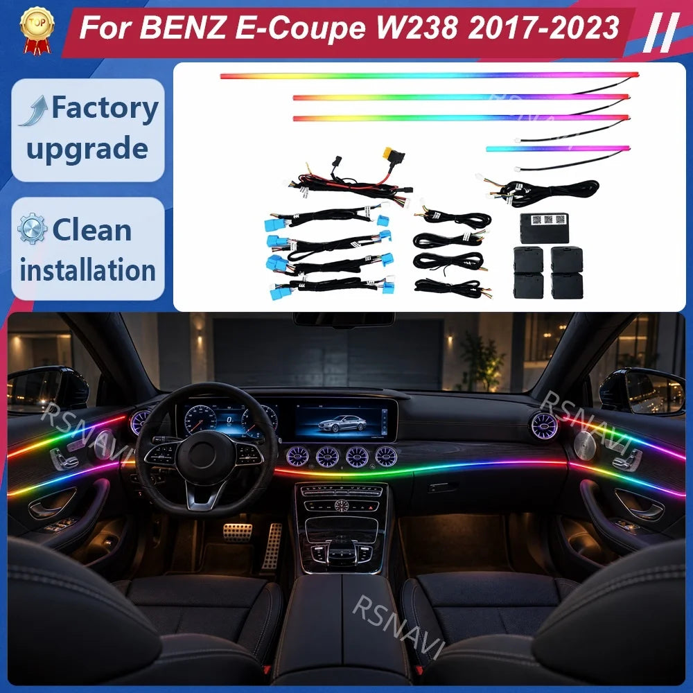 For Mercedes-Benz E-Class Coupe C238 2017–2023 Active Ambient