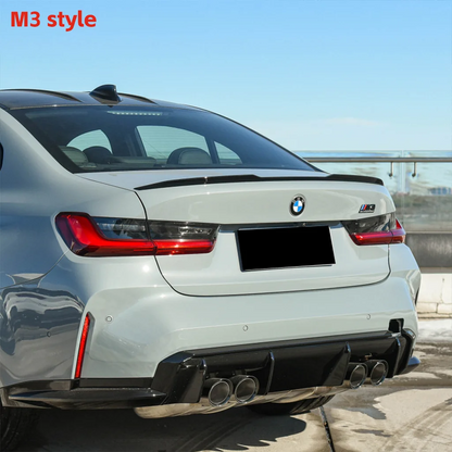 For BMW 3 Series G20 G28 Rear Spoiler Wing Trunk Lid Lip Spoiles