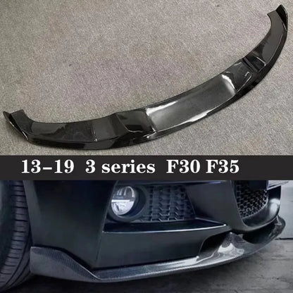 For BMW 3 Series F30 F35 Carbon Fiber Front Lip Bumper Diffuser