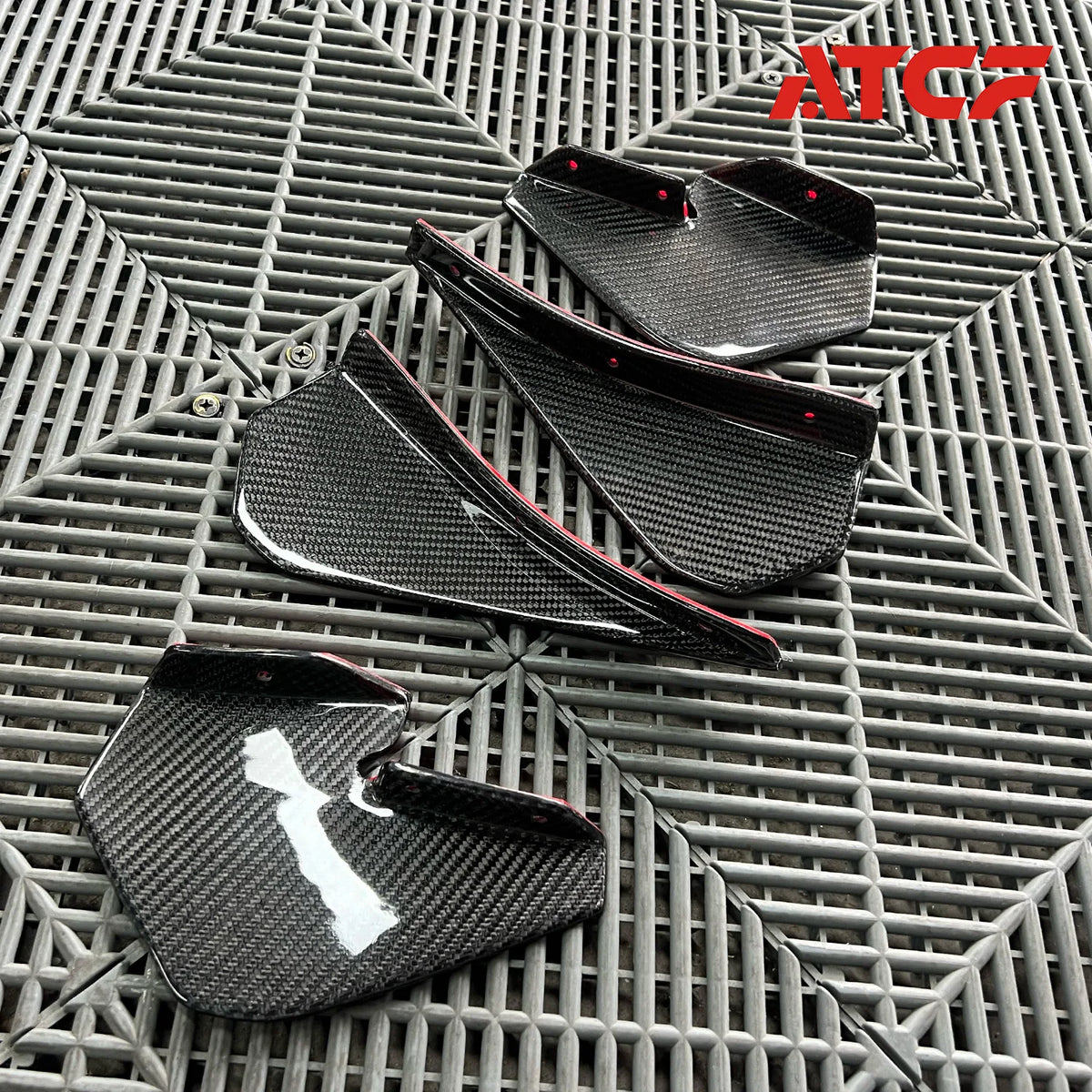 For BMW F80 F82 F83 Carbon Fiber GT4 Canards
