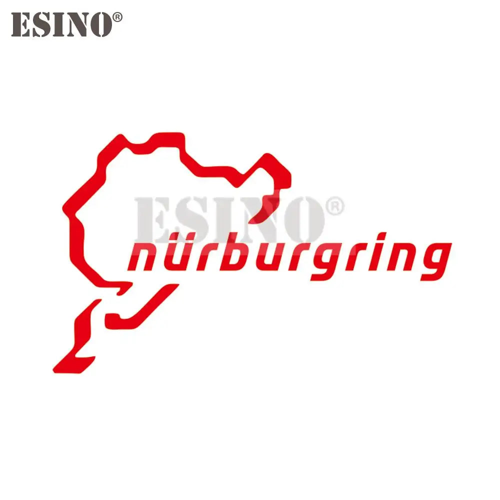 Creative Funny Fashion Decal Nurburgring Motor Sport Racing Road
