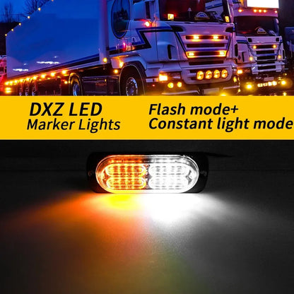 1PC Red Blue White 20LED Strobe Flashing Side Marker