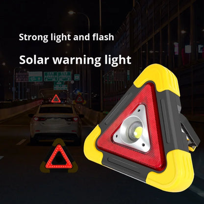 In Solar Tripod Warning Sign Triangle Emergency Tool Kit