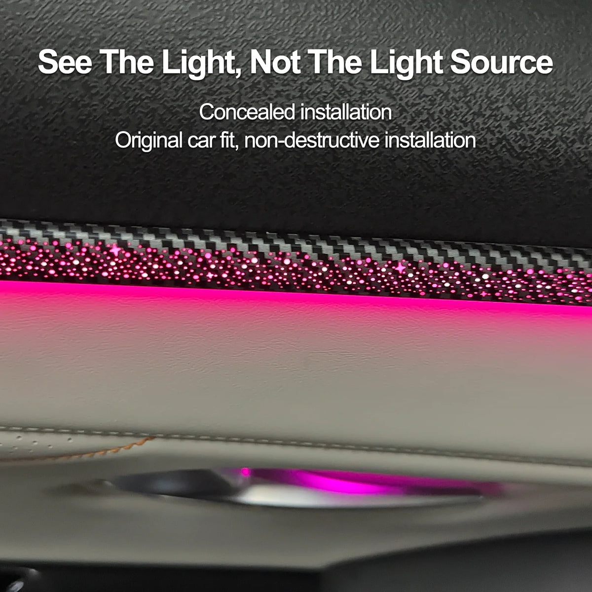 Fit Colors APP Control Ambient Kit Carbon Fiber Piano