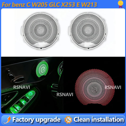 For Benz C W205 Glc X253 E W213 c-coupe Door Speaker Cover C Glc