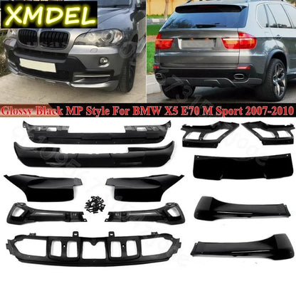 For BMW X5 E70 M Sport 2007 2008 2009 2010 Unpainted Glossy