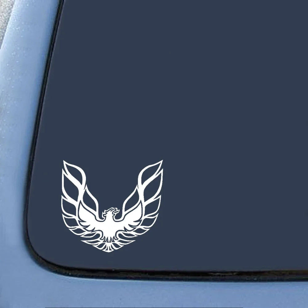 Sticker Personality Funny Firebird Art Pattern Design Vinyl