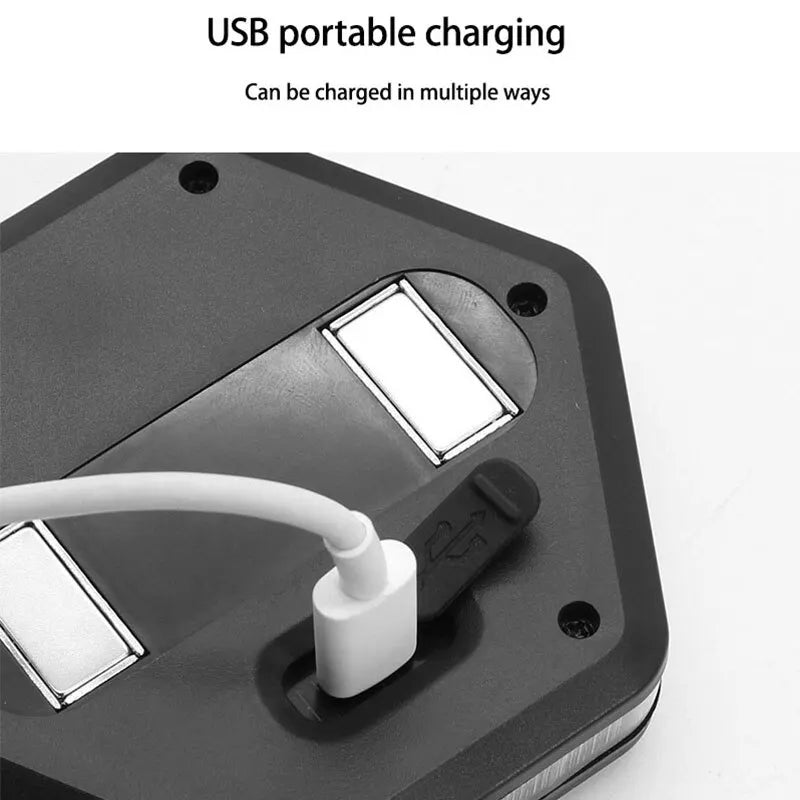 Rechargeable Warning Cob Ceiling Roadblock Flashing Rescue