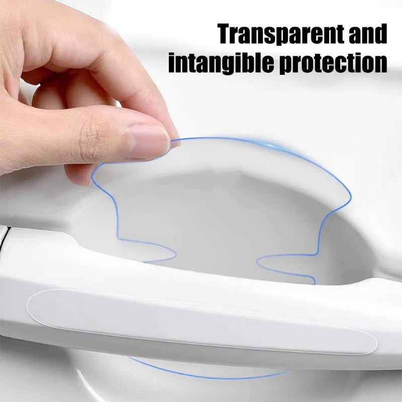Door Bowl Scratch Resistant Sticker Invisible Transparent Handle