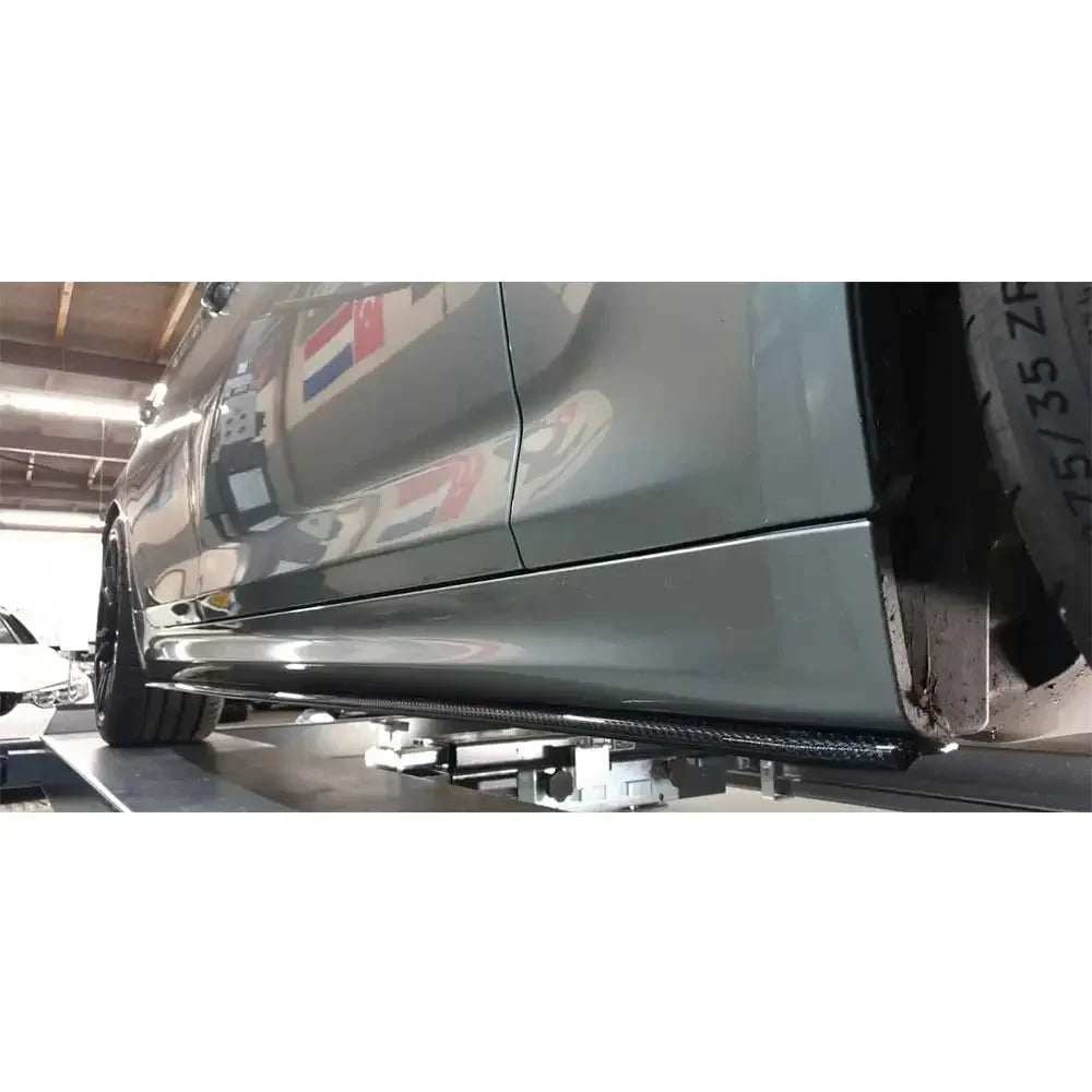 For BMW G30 G31 520 530 F90 M5 Carbon Side Skirt 540 Door Bumper