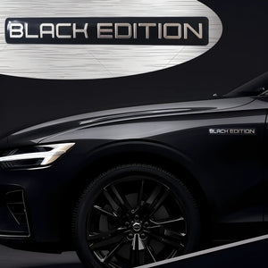 Black Edition Sticker Suitable Fender Rear Door Bumper Metal