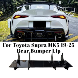 For Toyota Supra MK5 19-25 Rear Bumper Lip Rear Spoiler Blade