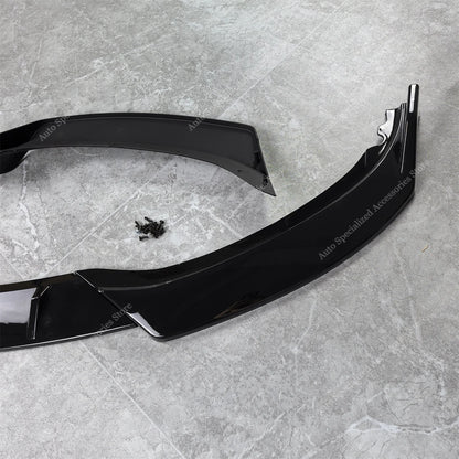 For BMW F30 F31 3PCS Front Bumper Splitter Lip Spoiler Diffuser