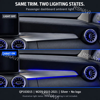 passenger-side Dashboard Ambient Lighting Compatible