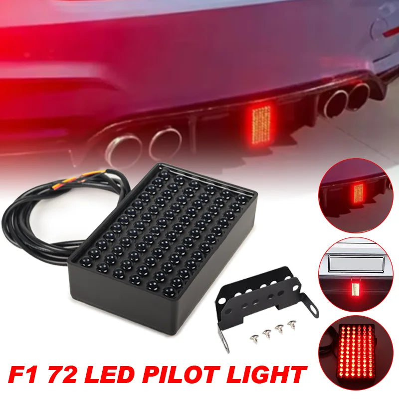 For VW Universal Brake F1 Pilot Lamps Rear Bumper Cars Signal