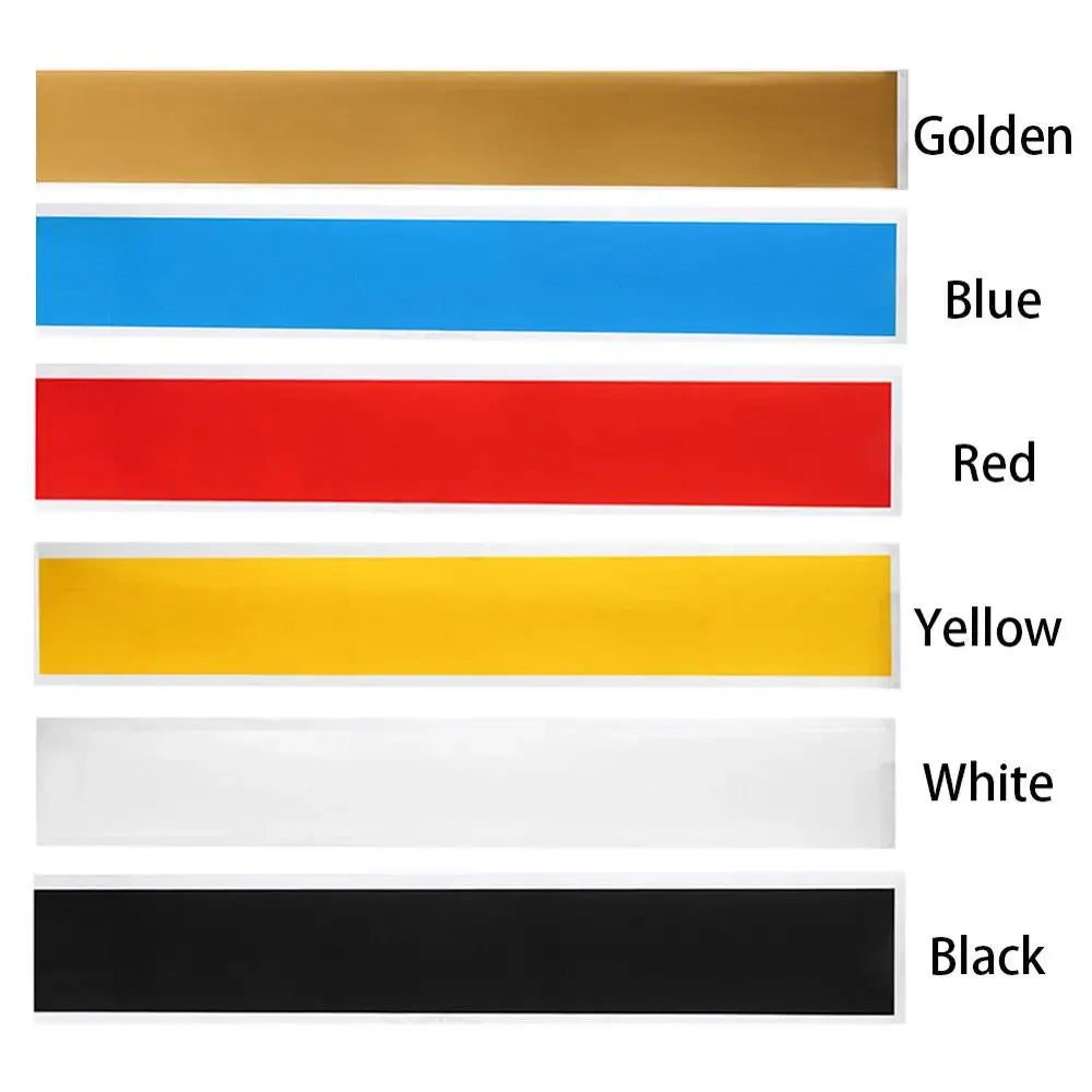 Optional Color 152CM X60 Vinyl Windshield Decal Strip Racing