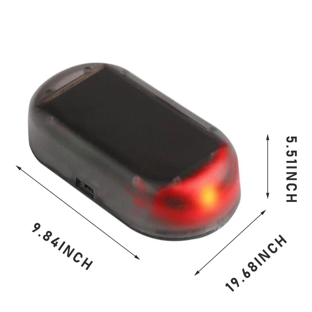Fake Security Solar Powered Simulated Dummy Alarm Wireless