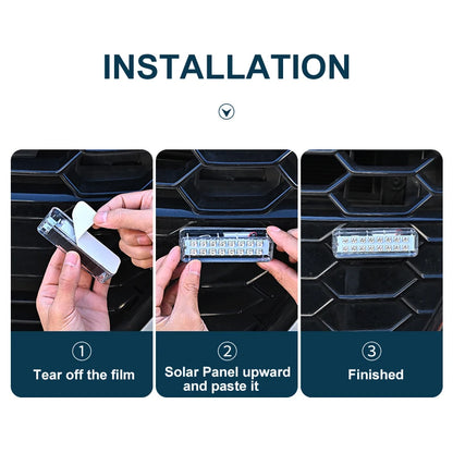 For Motorcycle Bike Solar Warning Strobe Drone Scooter
