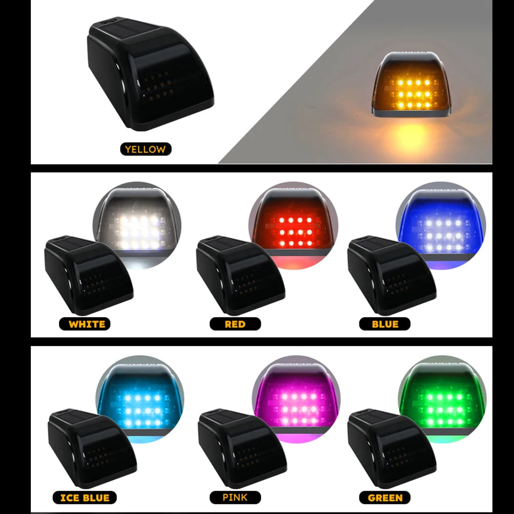 For Pickup Solar Powered Cab Reusable Wireless Truck Roof