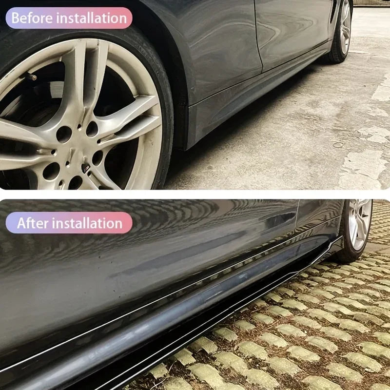 For BMW Accessories 2004-2010 E60 E61 Series M5 Side Skirts
