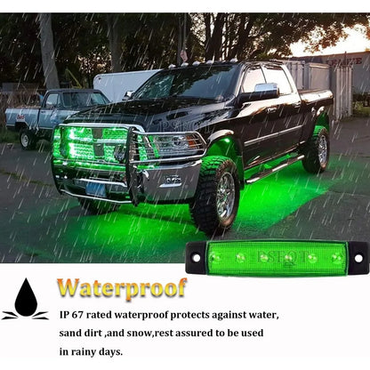 For Golf Cart Wrangler Offroad Rock Strip Underglow Wheel Fender