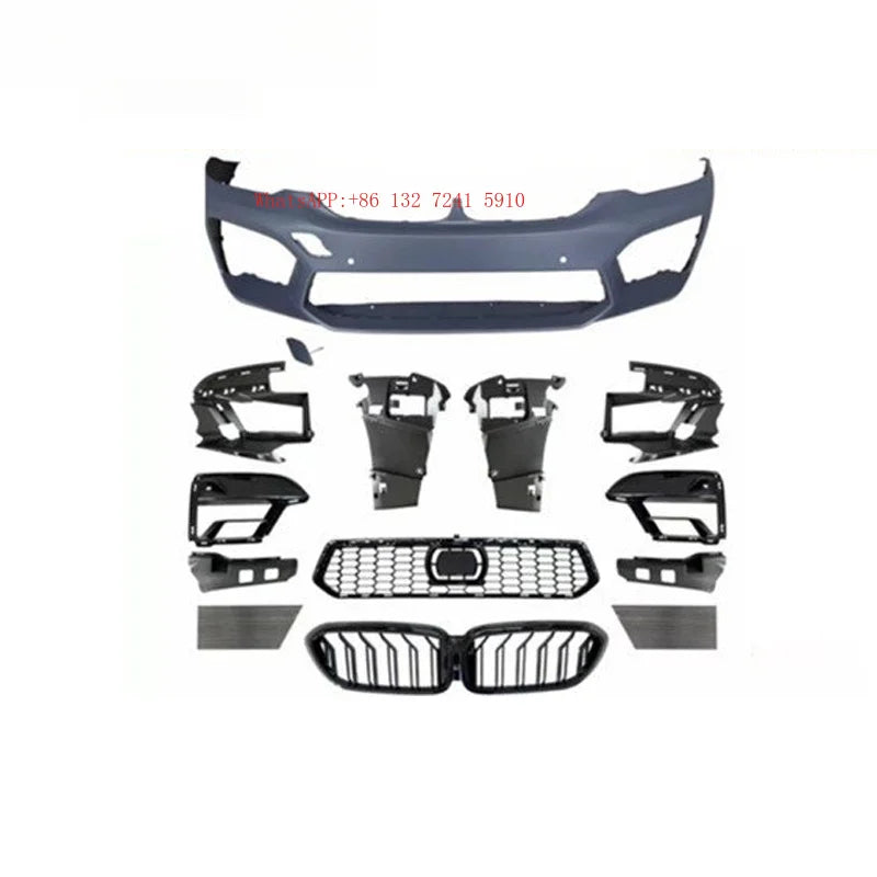 For G30 2018 M5 Style Body Hongsheng Front Bumper Rear Kit