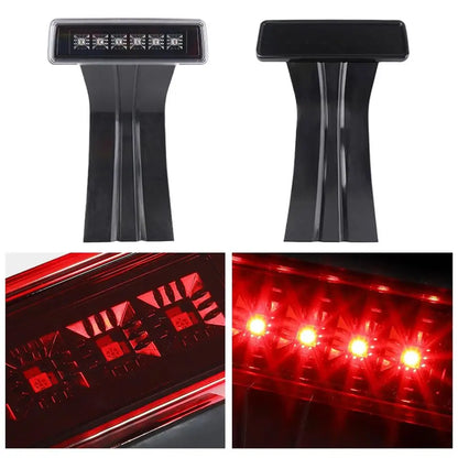 Red Third Brake Truck Mount Stop Warning Automobile External