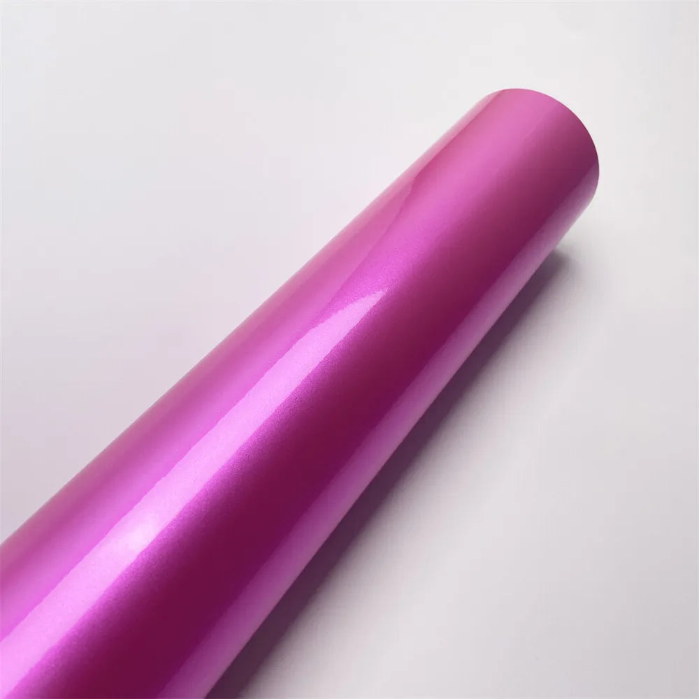 For Auto Tuning Bike Motorcycle Metallic Candy Pink Vinyl Wrap