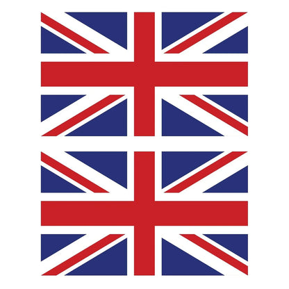 Personality British Flag Sticker Trolley Case Wall Bumper