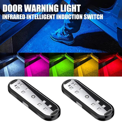 Colorful Flashing Door Magnetic Intelligent Interior Ambient