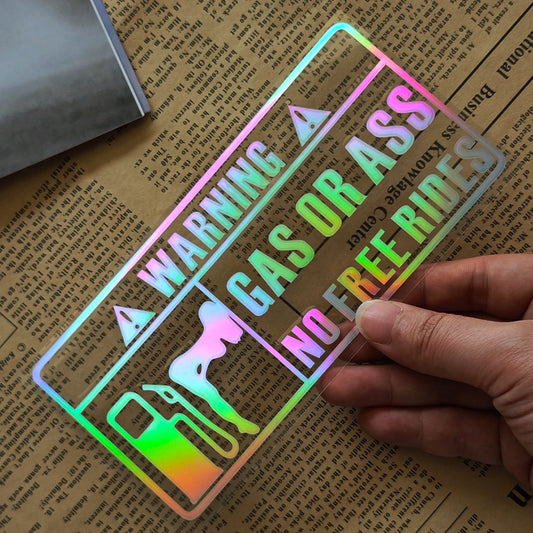 Interior Stickers Gas Grass Or Ass Unmanned Ride Windows